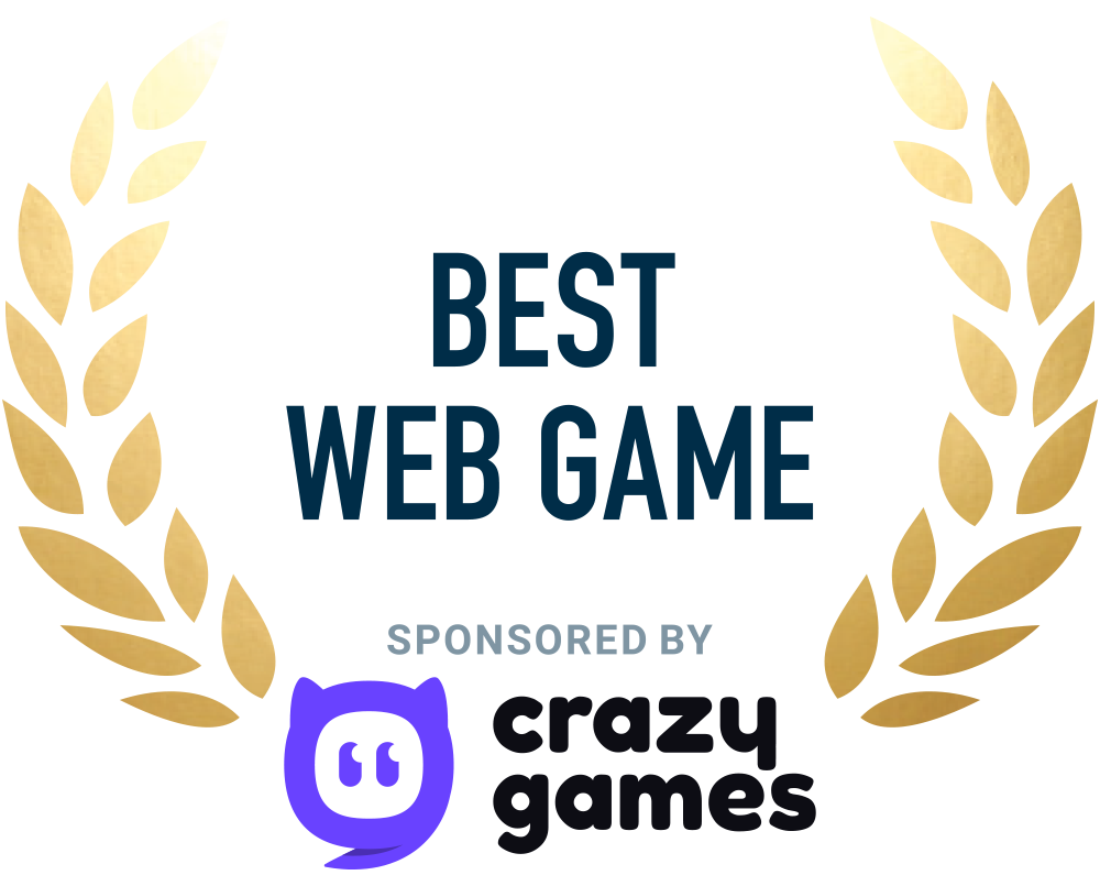 Best Web Game sponsored by CrazyGames